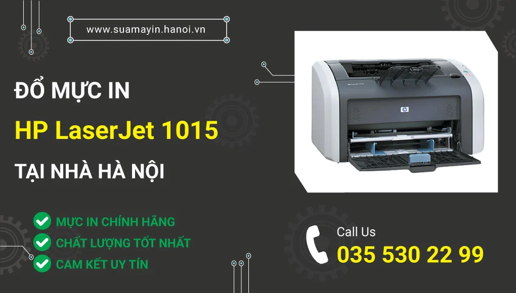Đổ mực máy in HP LaserJet 1015