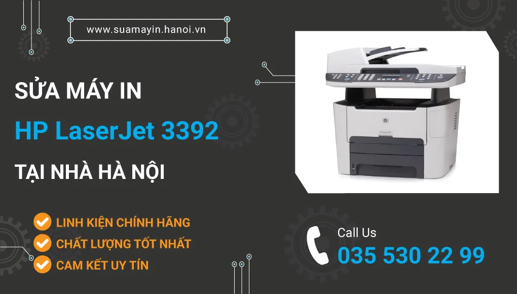Sửa máy in HP LaserJet 3392